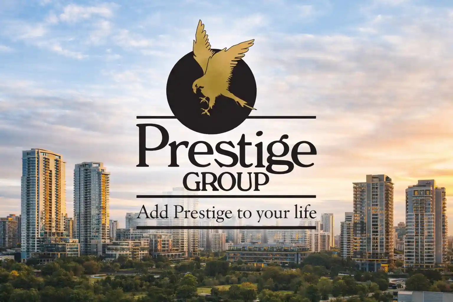 Prestige Group Official Logo for Rajendra Nagar Projects